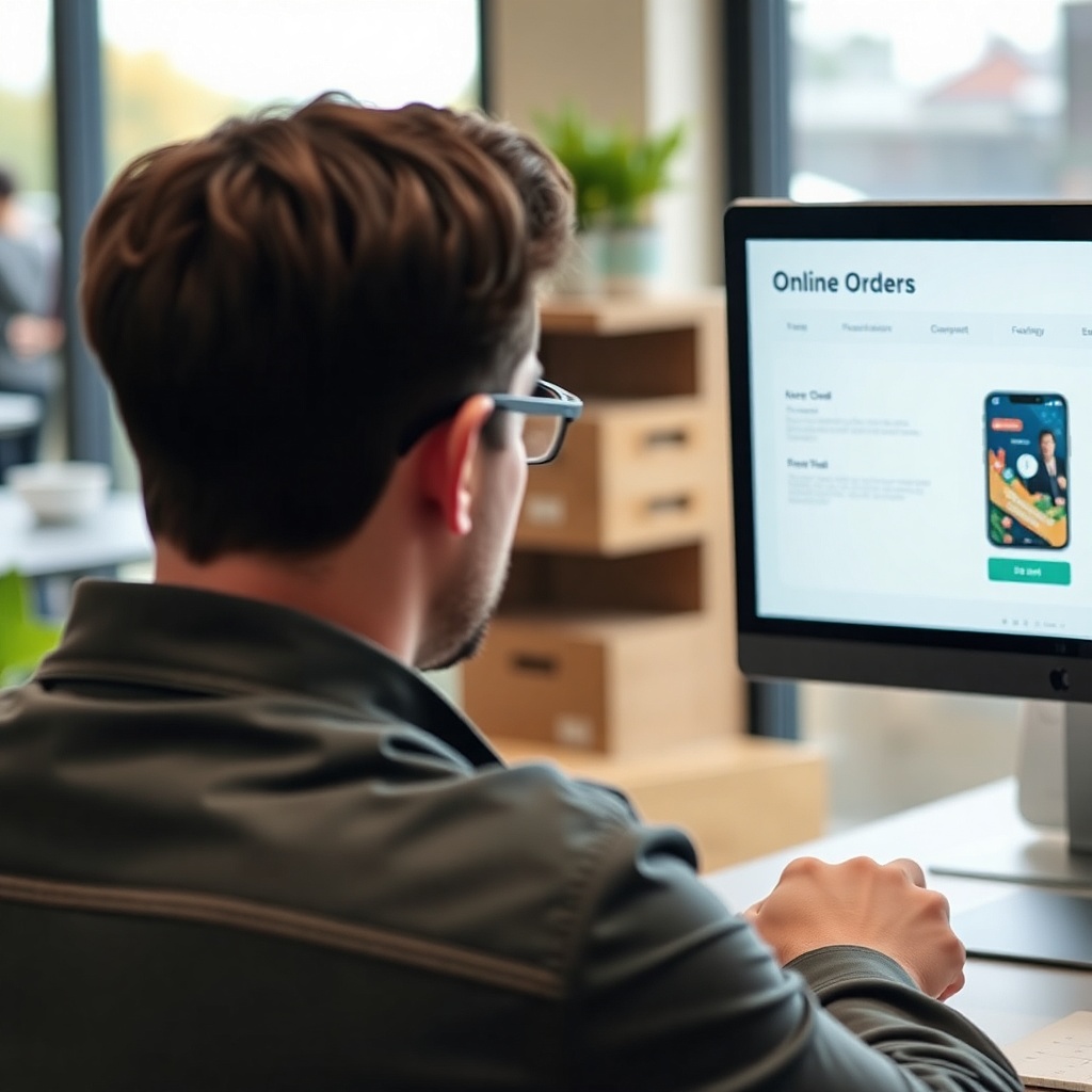 Give your customers the freedom and privacy of online ordering.